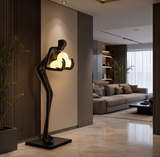 Lady Sculpture Humanoid Floor Lamp