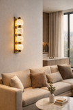 LED Stone Gold Frost Wall Light Living Dining Bedside Light