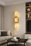 LED Stone Gold Frost Wall Light Living Dining Bedside Light