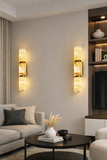 LED Stone Gold Frost Wall Light Living Dining Bedside Light