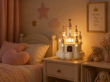 Castle Desk Table Lamp Gold Base for Kids Room