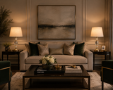 Gold Crystal Table Lamp with Shade