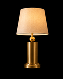 Gold Table Lamp with Shade