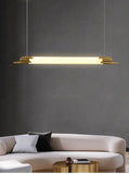 Brass Gold LED Chandelier 1200MM Long Light