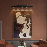 5 Light Led Black Body LED Wall Lights Mirror Vanity Picture Lamp