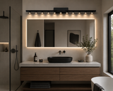 7 Led Black Body LED Wall Light Mirror Vanity Picture Lamp