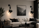BLACk WALL FAN  WITH BLACK COLOR BLADE
