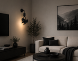 BLACk WALL FAN  WITH BLACK COLOR BLADE