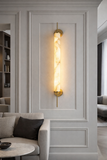LED Faux Stone Gold Frost Wall Light Living Dining Bedside Light