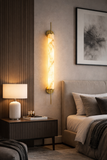 LED Faux Stone Gold Frost Wall Light Living Dining Bedside Light