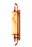 LED Faux Stone Rose Gold Frost Wall Light Living Dining Bedside Light