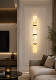 LED Stone Gold Frost Wall Light Living Dining Bedside Light