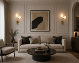 2 Head Frost Glass Wall Light