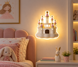 Resin Castle Lamp Kids Room Wall Light
