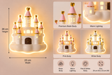 Resin Castle Lamp Kids Room Wall Light