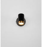 9W LED Black Brass Gold Focus Spot Ceiling Wall Light - Warm White - Ashish Electrical India