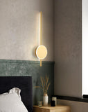 800 MM LED Gold Long Tube Wall Light - Warm White - Ashish Electrical India