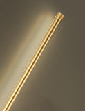 800 MM LED Gold Long Tube Wall Light - Warm White