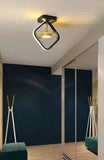 17W Spot Light LED Ceiling Light Square Ring Dining Living Room Office Lamp - Warm White