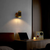 9W LED Antique Copper Gold Black Focus Spot Ceiling Wall Light - Warm White