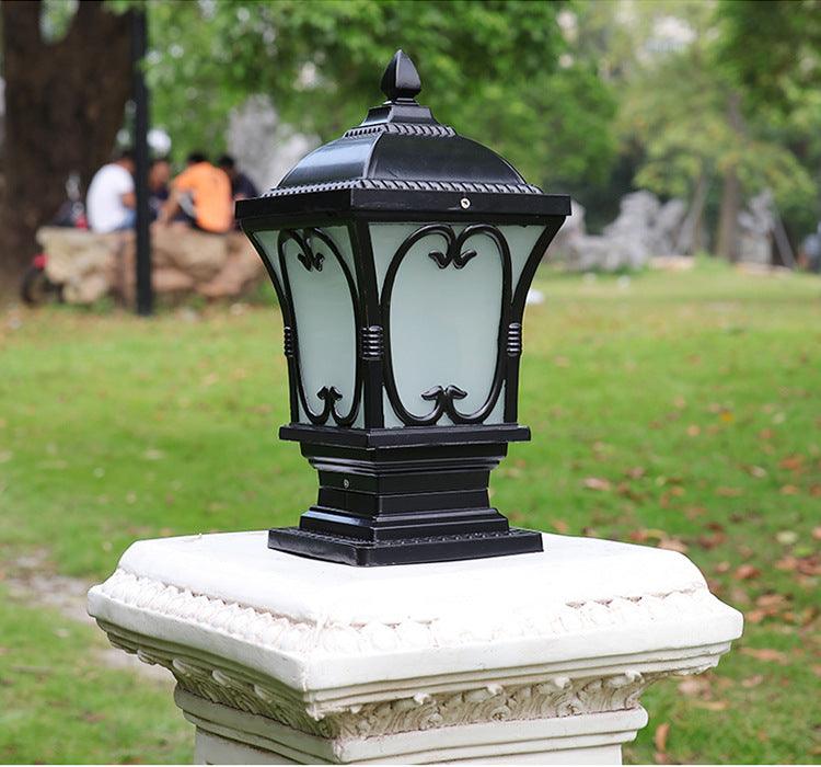 Led Pillar Light Antique Gate Lamp E27
