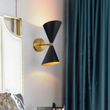 400MM Gold Black Up Down Wall Light Metal - Gold Warm White Brand: CITRA - Ashish Electrical India