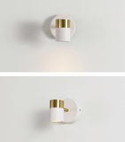 10W LED White Gold Focus Spot Ceiling Wall Light - Warm White