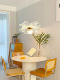 LED 1 Light Modern LED Gold Acrylic Pendant Hanging Light - Warm White/Gold - Ashish Electrical India