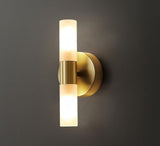 13W Gold Glass Up Down Modern LED Wall Light - Warm White - Ashish Electrical India