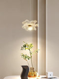 LED 1 Light Modern LED Gold Acrylic Pendant Hanging Light - Warm White/Gold - Ashish Electrical India