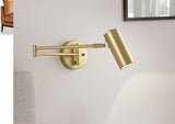 Led Gold Long Arm Adjustable Wall Light- Warm White