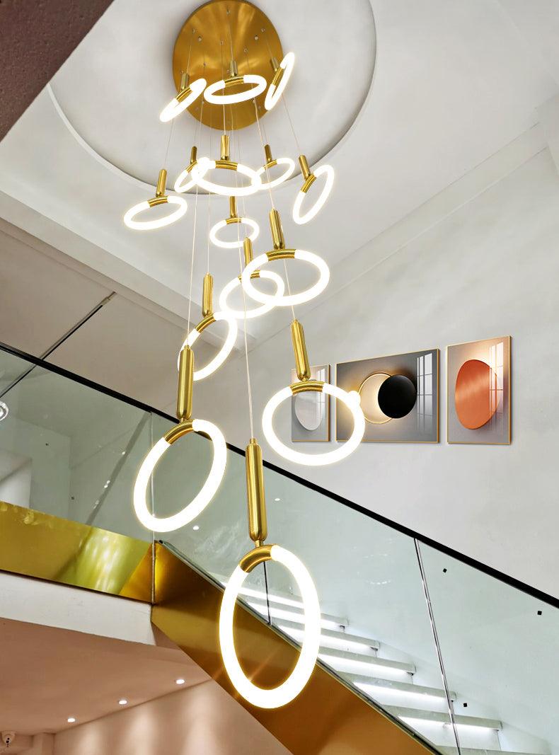 Liana Round Ring LED Chandelier