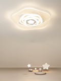 550 MM Pentagon Modern LED Chandelier Ceiling Light for Dining Living Room Lamp - Warm White