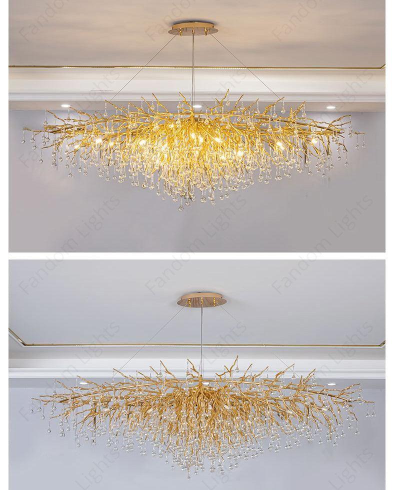 KANADEMONO Gold × Glass Ceiling Light 3 KANADEMONO Gold × Glass Ceiling Light 3