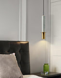 led Gold White Stone Hanging Pendant Ceiling Light - Warm White - Ashish Electrical India