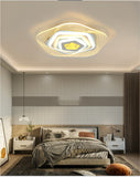 550 MM Pentagon Modern LED Chandelier Ceiling Light for Dining Living Room Lamp - Warm White