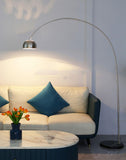 HUGE ARC FLOOR LAMP LIVING ROOM STANDING LAMP - Chrome - Ashish Electrical India