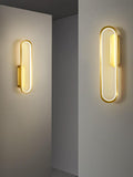 650MM Modern Electroplated Brass Gold LED Wall Lamp for Bedside Bathroom Mirror Light- Warm White - Ashish Electrical India