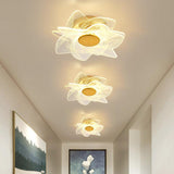 250MM Led Gold Modern Ceiling Light for Home and Office Use - Warm White (Round) - Ashish Electrical India