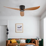 52 Inch 3 Blade Wind ceiling fan remote Controlled - Dark Wood - Ashish Electrical India