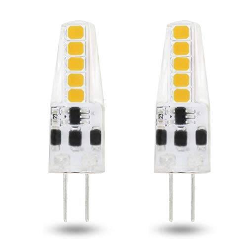 LED Bulb G4 Bi-Pin Base AC 220v  2W Halogen Replacement 3000K Warm White - Pack of 2 - bulb