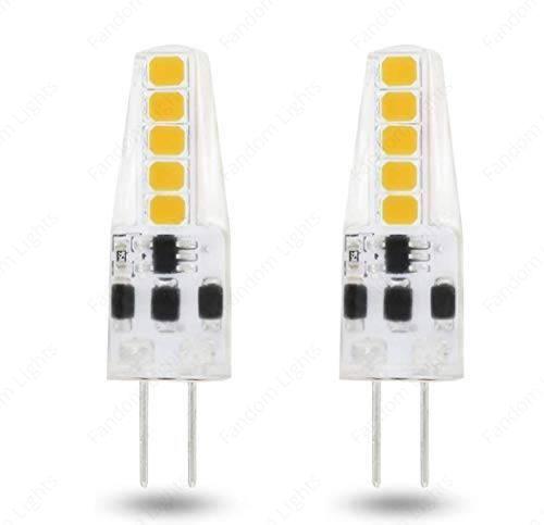 LED Bulb G4 Bi-Pin Base AC 220v 2W Halogen Replacement 3000K Warm White ...