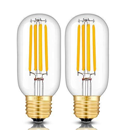 Led Vintage Edison Light Bulb 4W Squirrel Cage Filament Light Bulb Classic Amber Glass E26/E27 Medium Base (2 Pack) | Ashish Electrical India