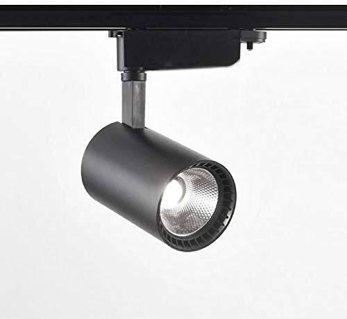 30W Extra Bright Big Led Track Ceiling Spot Focus Light Black Body - Commercial Lighting