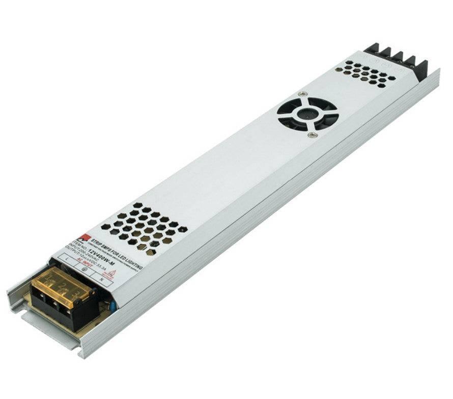 25 Amp 300W DC Ultra Slim Power Supply Driver for CCTV LED Strip Light - Silver | Ashish Electrical India