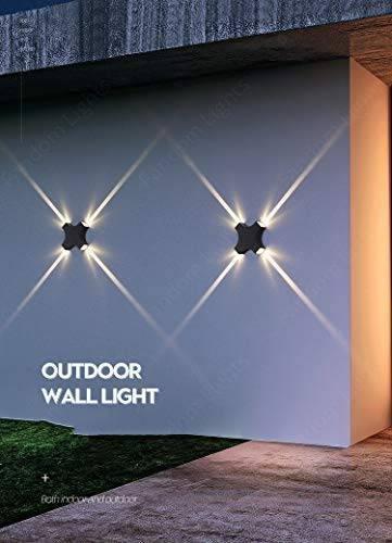 Outdoor Wall Sconces With Cross 4 Way Outdoor Waterproof Cross Star