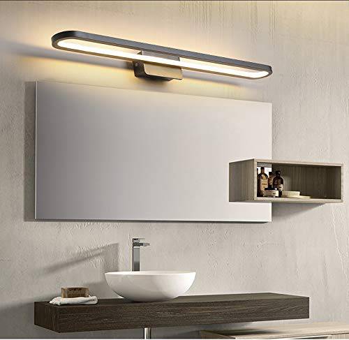 12W Modern Black Body LED Wall Light Bathroom Mirror Vanity Picture Light Lamp - Warm White - Wall Light