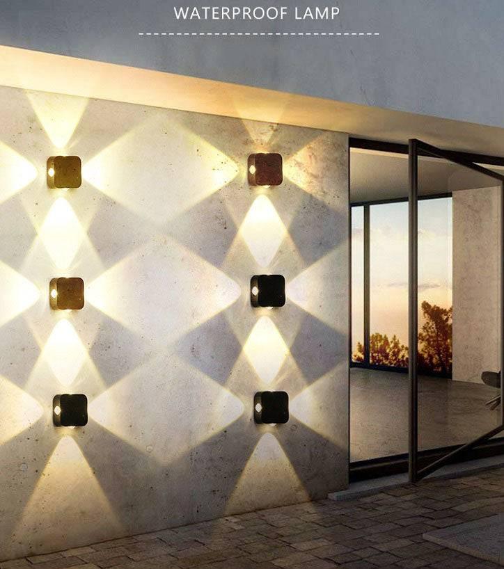 Buy OTS LIGHTS Outdoor 6W Up Down LED Wall Light, AUTO Color Changing 16  Colors, Waterproof Exterior Fixture Lamp Online at Best Prices in India -  JioMart.