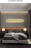 18W 600MM Modern Golden Long Gold LED Wall Lamp for Bedside Bathroom Mirror Light- Warm White - Wall Light