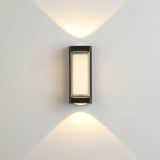 3 Light LED Outdoor Wall Gate Lamp Up and Down Wall Light Waterproof Acrylic (Warm White) Brand: CITRA - Wall Light